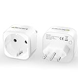 LENCENT 2X Reiseadapter Typ-L